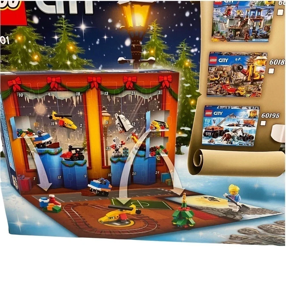 LEGO City 2018 Advent Calendar 313 pcs 60201